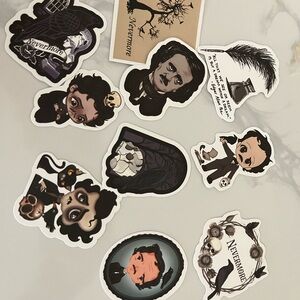 Goth Stickers Set (10)